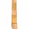 Ekena Millwork Saratoga Rough Sawn Timber Gable Bracket, Western Red Cedar, 36"W x 24"H x 4"D x 4"F, 16/12 Pitch GBW036X24X0404SAR00RWR - alternate 5